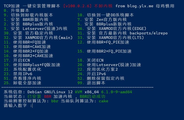 Linux如何使用一键脚本安装BBR加速/BBRplus加速-图片3